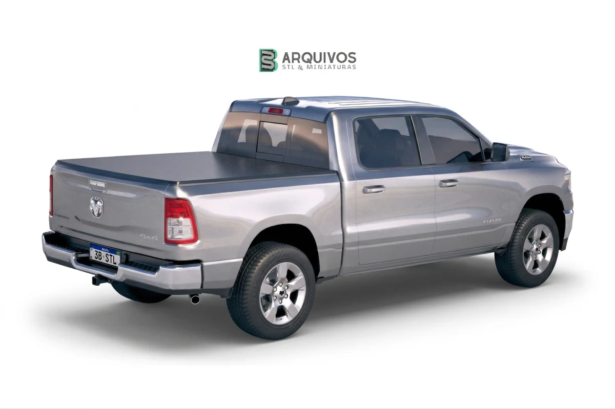 Modelo 3D STL - Dodge RAM BigHorn 2019 — foto 6